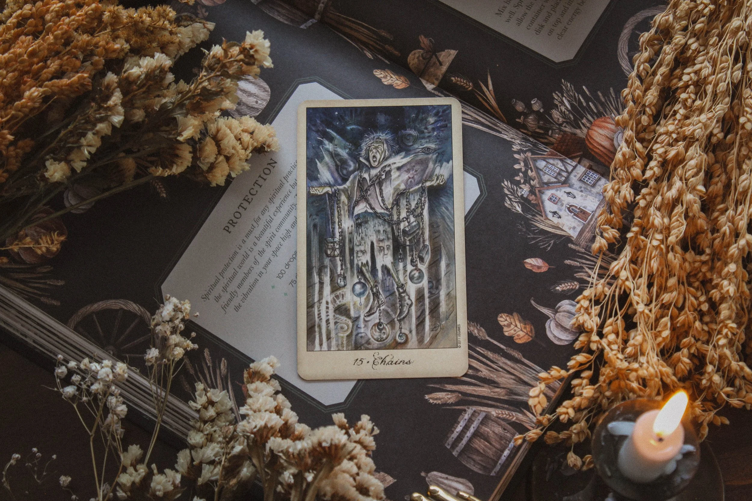 Ghosts & Spirits Tarot Review — Spirit Element